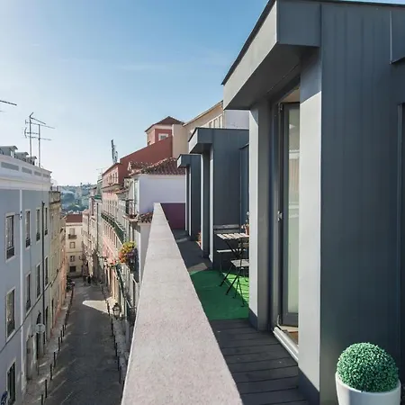 Daire Bairro Alto Flat Balcony Views By Lovelystay *